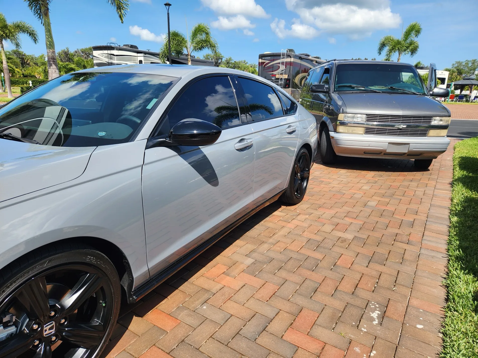 Honda Accord with tinted windows